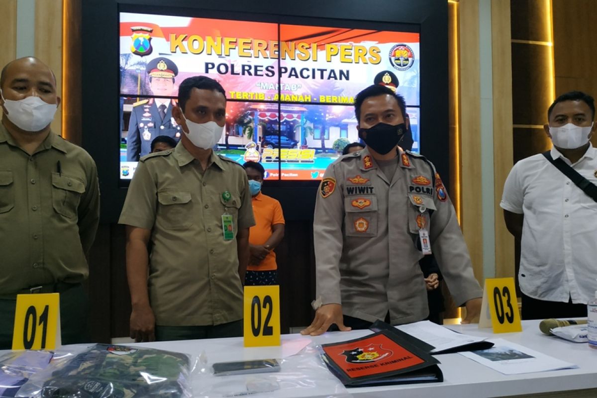 Polres Pacitan tetapkan nakhoda KM Restu tersangka penangkapan lumba-lumba