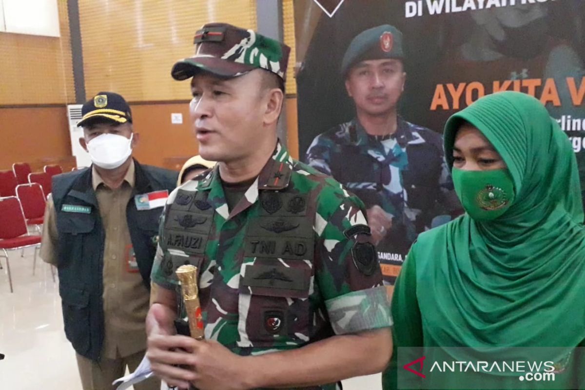 Menimpa warga Dramaga, kasus Omicron pertama di Bogor diungkap Danrem