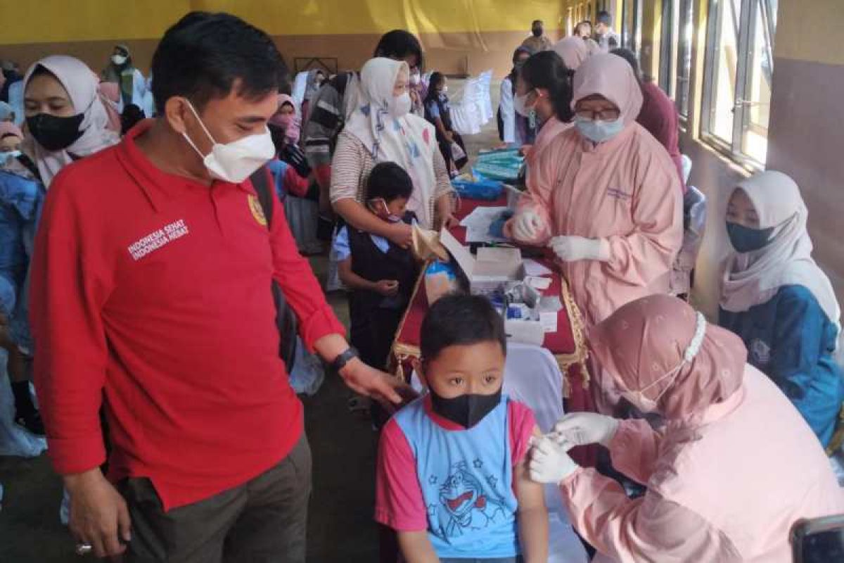 BIN organizes vaccinations for children aged 6-11 in Temanggung