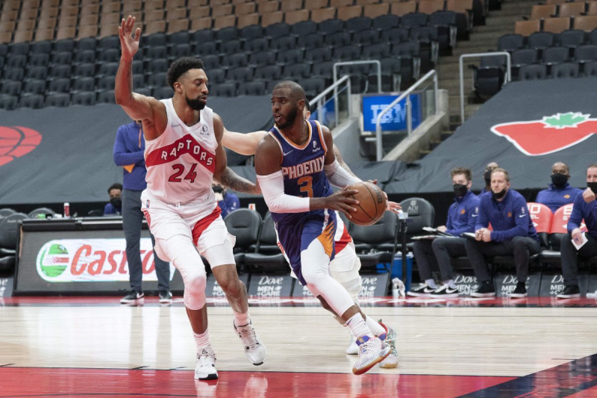 Ringkasan NBA: Suns hentikan kemenangan beruntun Raptors