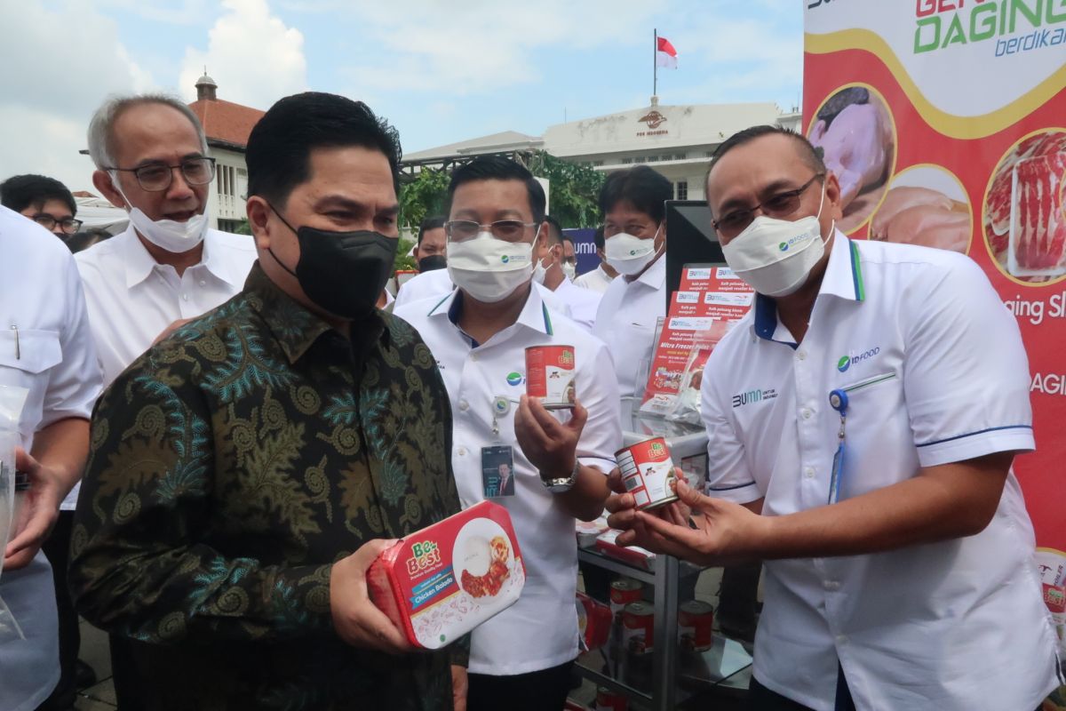 Pemerintah resmi meluncurkan BUMN  Pangan