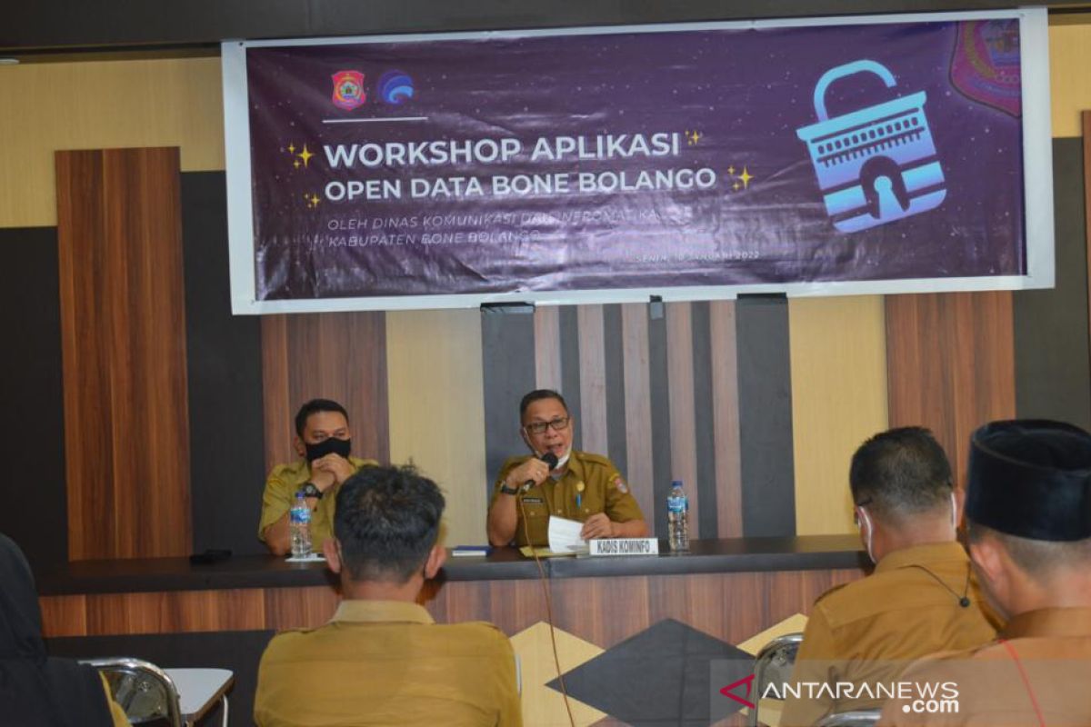 Diskominfo meluncurkan aplikasi Open Data Bone Bolango