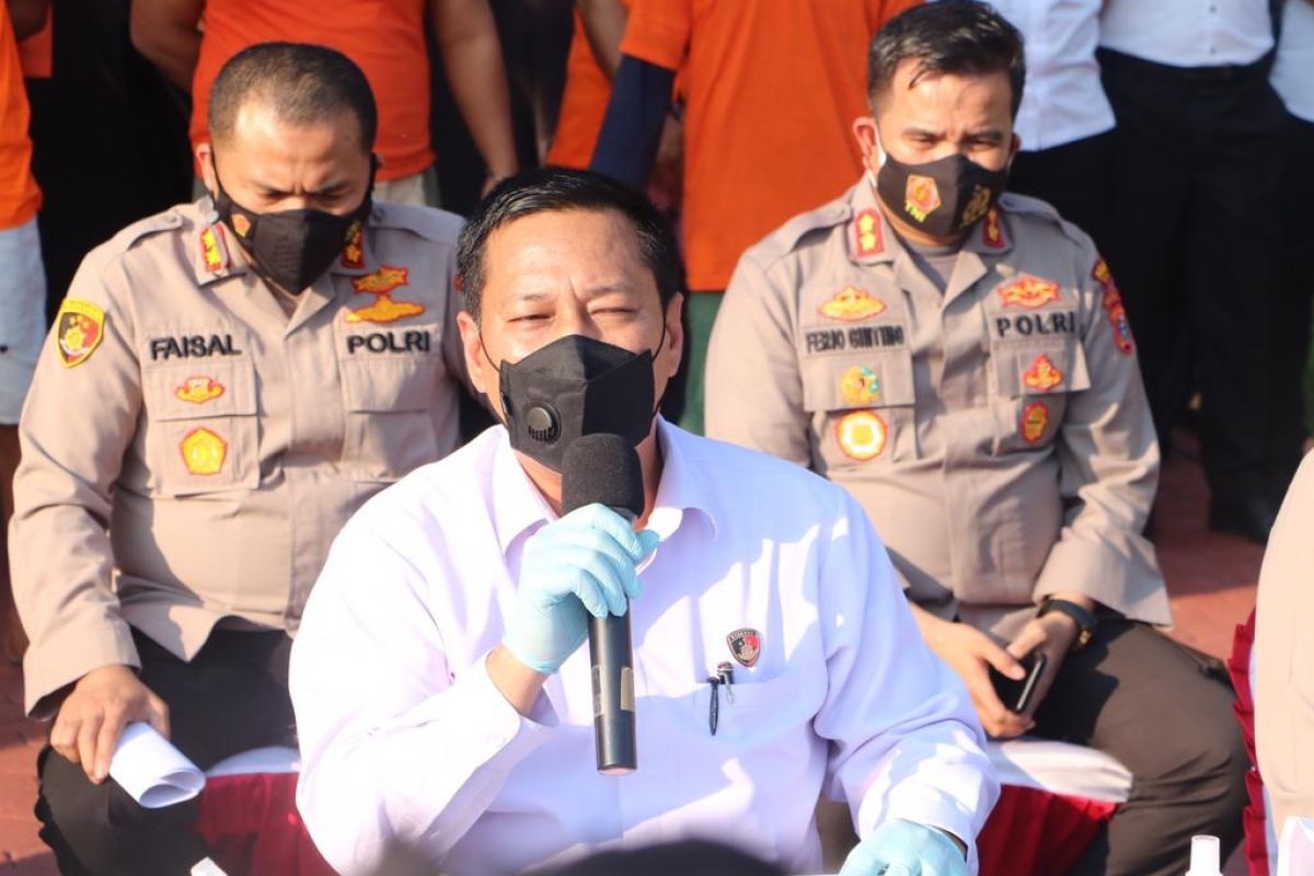 Polda Sumut bersama Polres  penyangga ungkap 50 kasus kejahatan