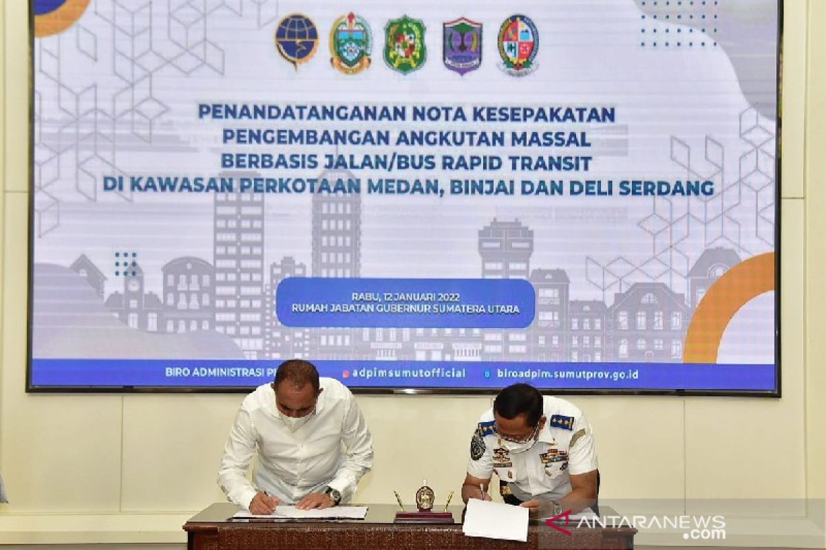 Kemenhub bangun BRT Mebidang senilai Rp1,8 triliun