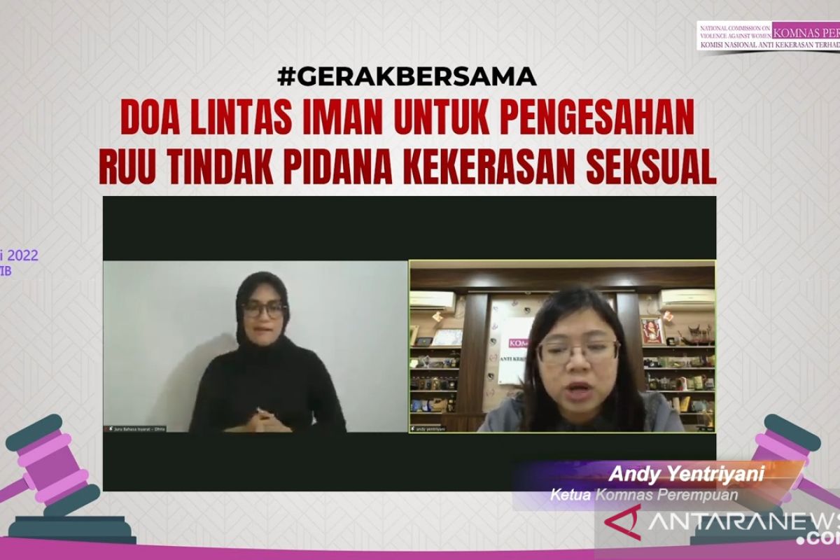 Komnas Perempuan: Pengesahan RUU TPKS mendesak dan genting