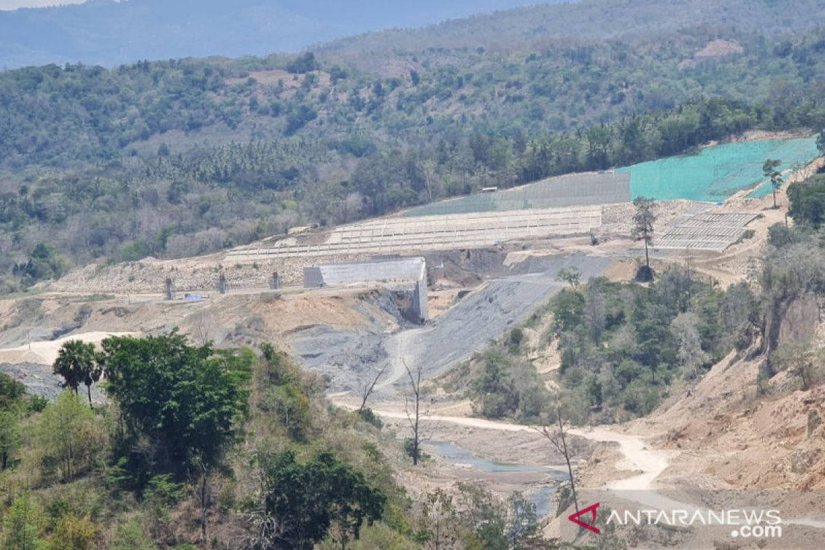 Temef Dam construction 78% complete