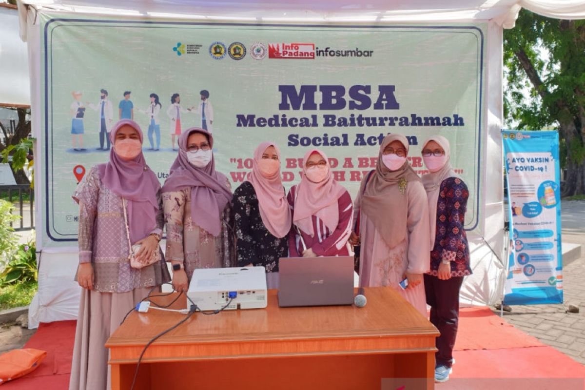 Peran MBSA sosialisasikan pentingnya vaksinasi COVID-19 pada masyarakat Padang Utara