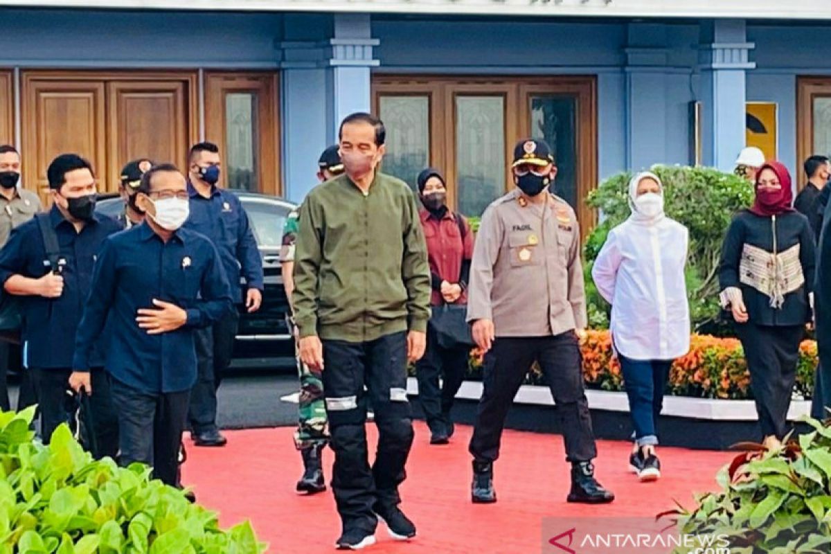 Presiden Jokowi lakukan kunjungan kerja ke NTB