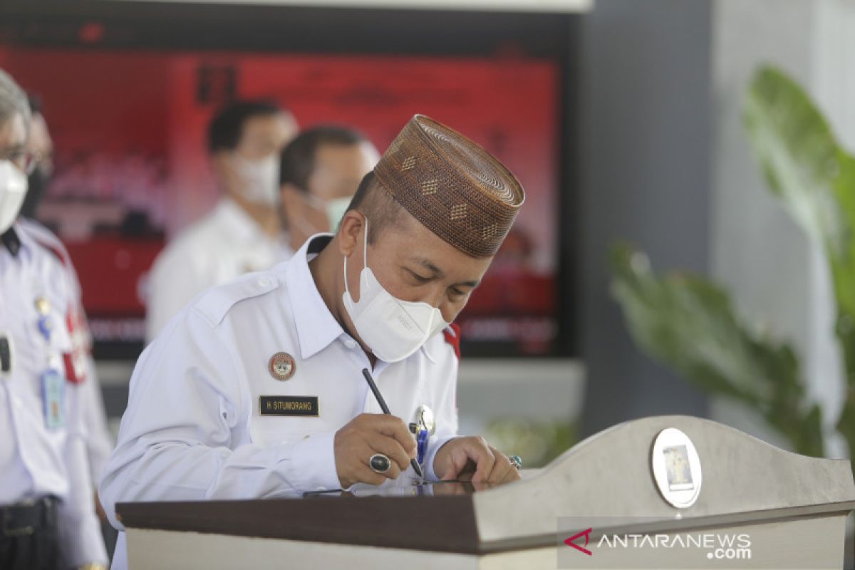 Kanwil Kemenkumham Gorontalo deklarasi janji kinerja