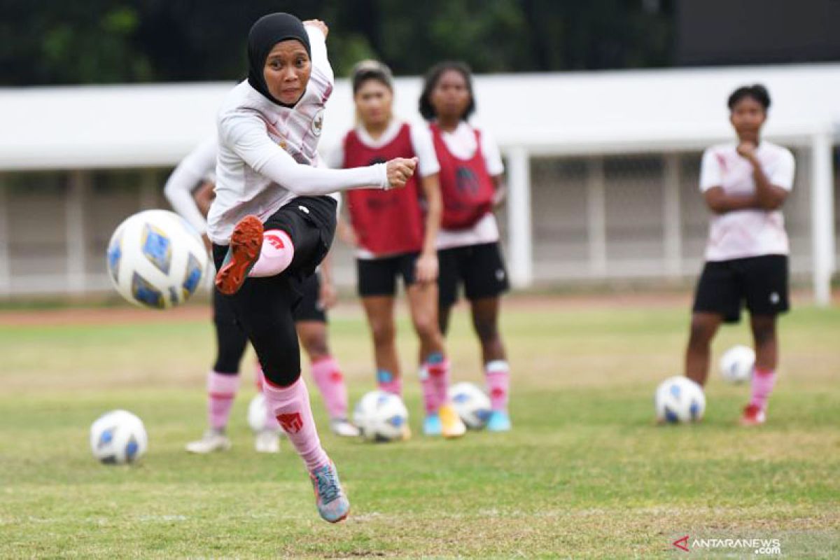 Piala Asia 2022 - Timnas putri Indonesia kalah 0-6 dari Filipina