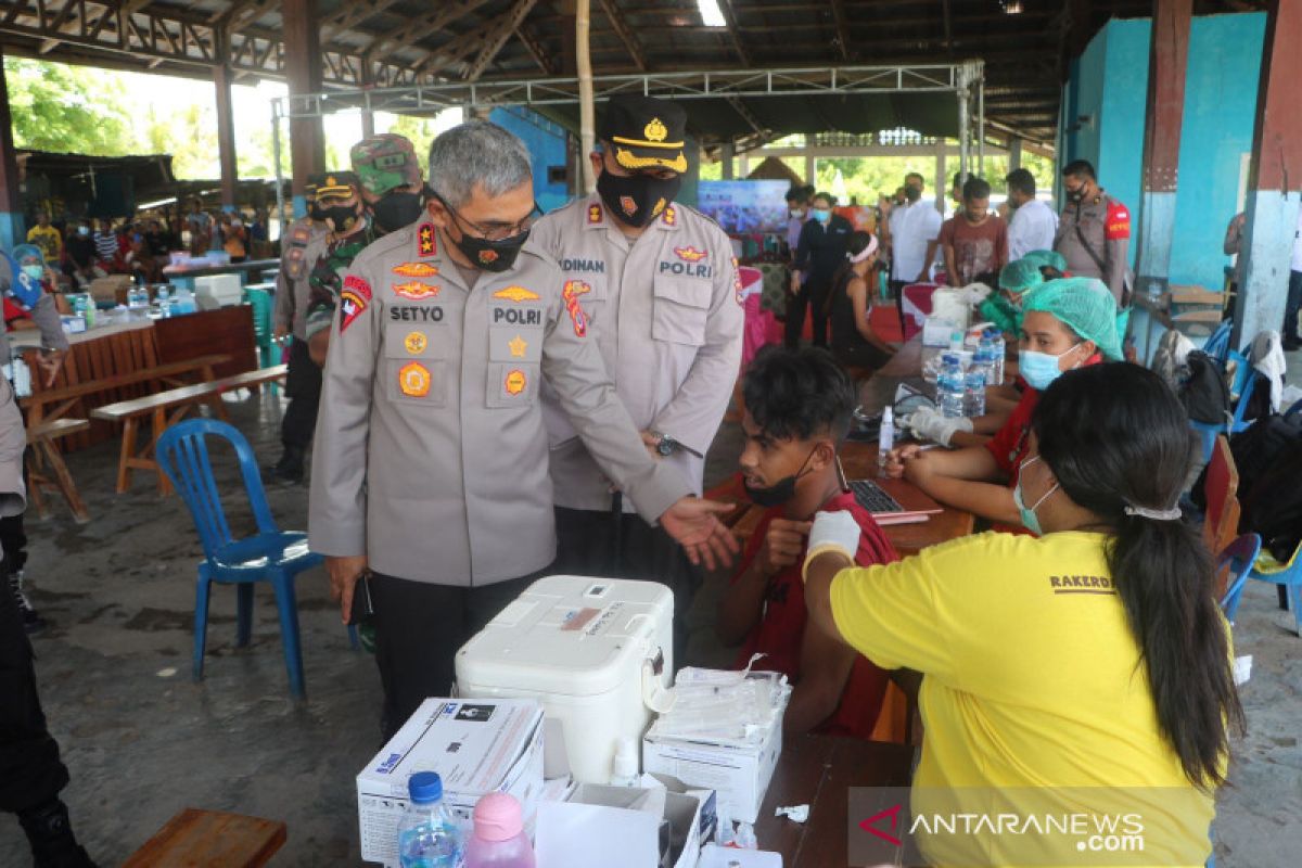 Kapolda NTT perintahkan polres sukseskan vaksinasi anak-anak