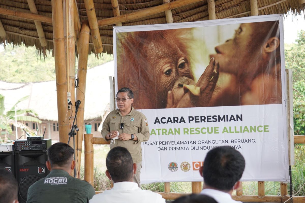 North Sumatra gets fourth wildlife rescue center