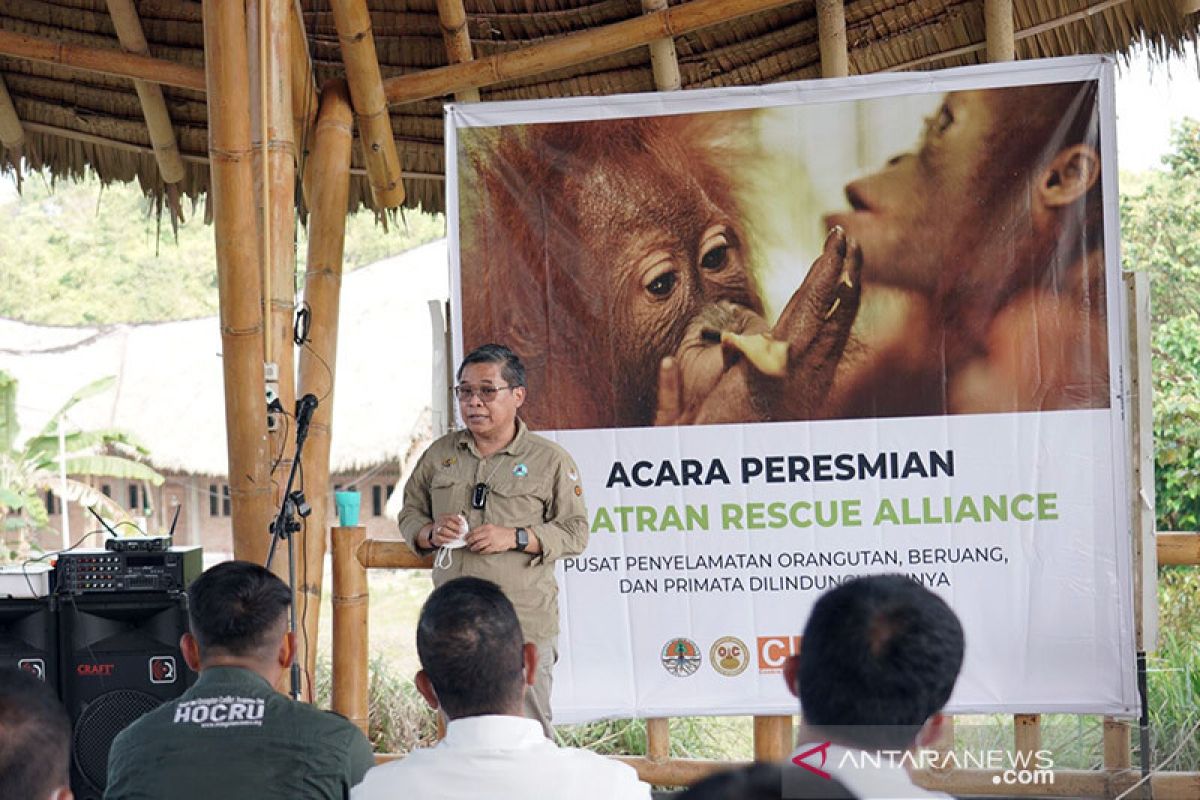 Pusat penyelamatan satwa liar di Sumatera Utara bertambah