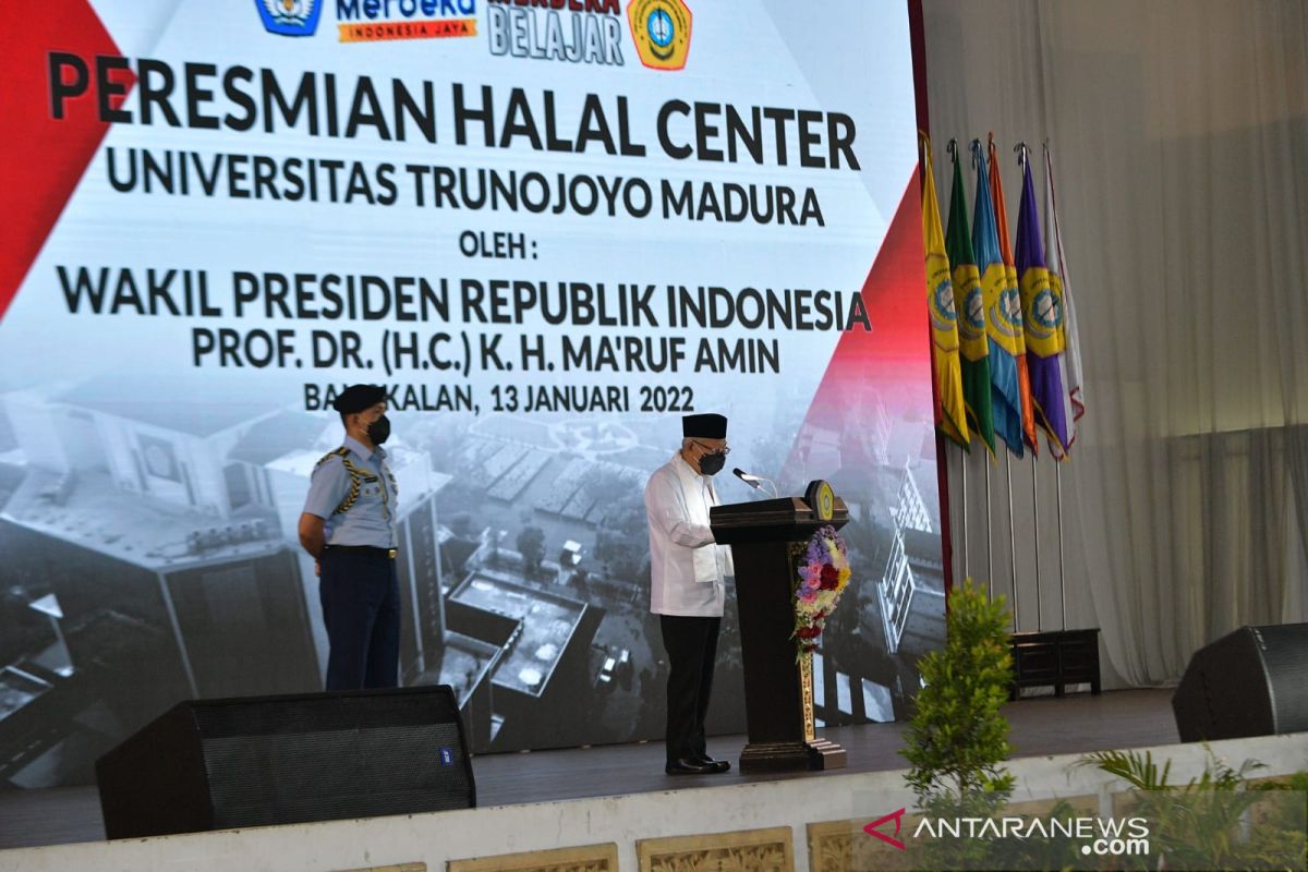 Wapres harap Madura jadi pelopor riset halal