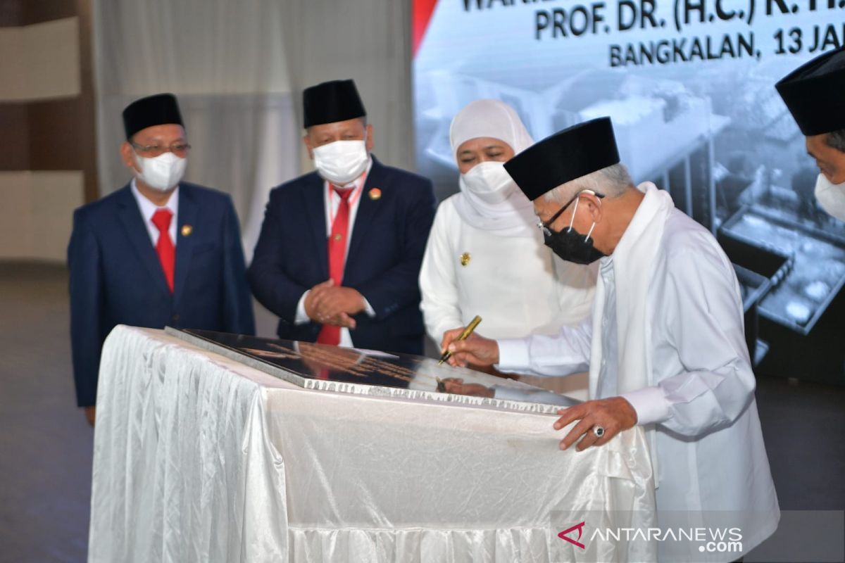 Wapres Ma'ruf berharap industri produk halal berkembang di Madura