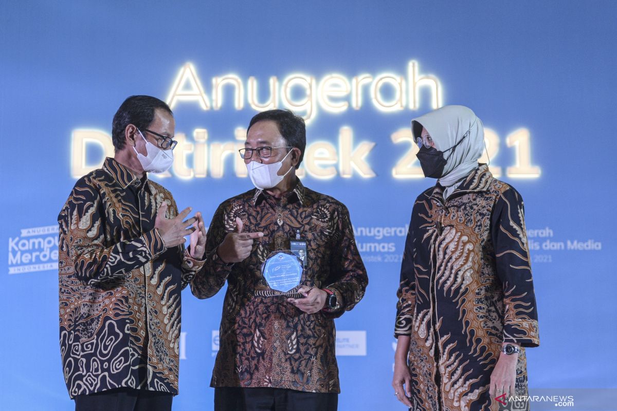 BNI meraih Campus Finansial Ecosystem dari Diktiristek