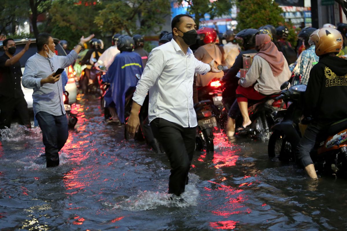 Alih fungsi brandgang diduga penyebab banjir di Surabaya