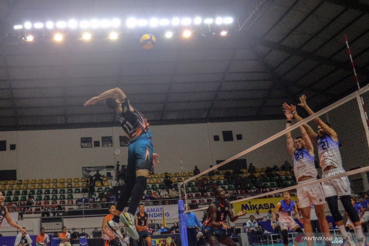 BNI 46 naik ke posisi empat Proliga 2022 setelah kalahkan Sukun Badak