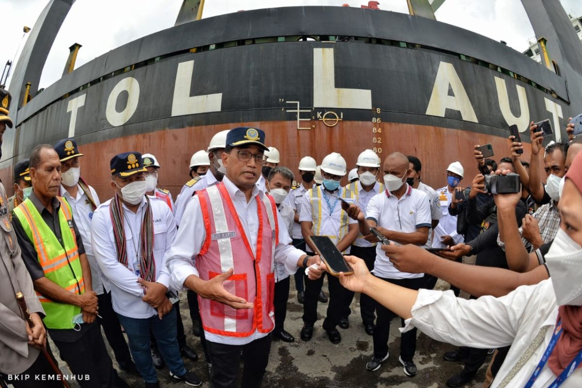 Menhub instruksikan layanan Tol Laut terus dioptimalkan