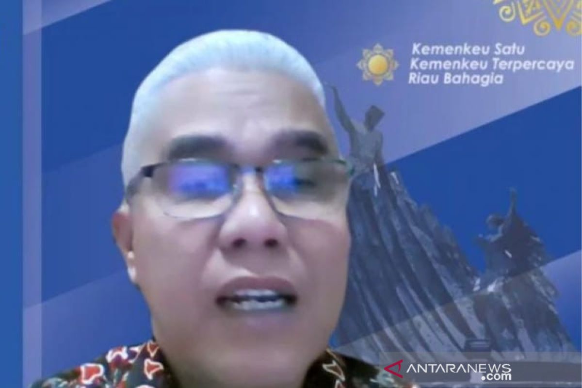 DJPb sebut  perolehan pendapatan  Riau 2021 sebesar Rp30,08 triliun