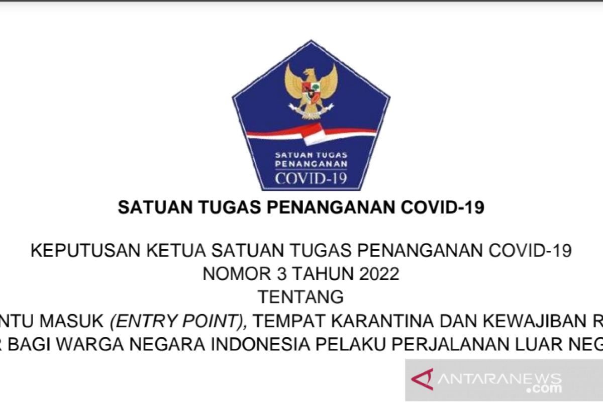 Pemerintah Indonesia cabut larangan kedatangan WNA dari 14 negara