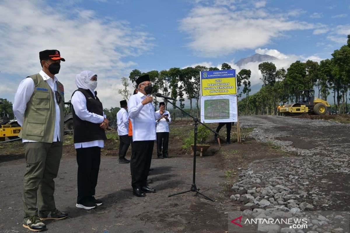 MT. Semeru survivors housing ready before 2022 Eid Al-Fitr: VP