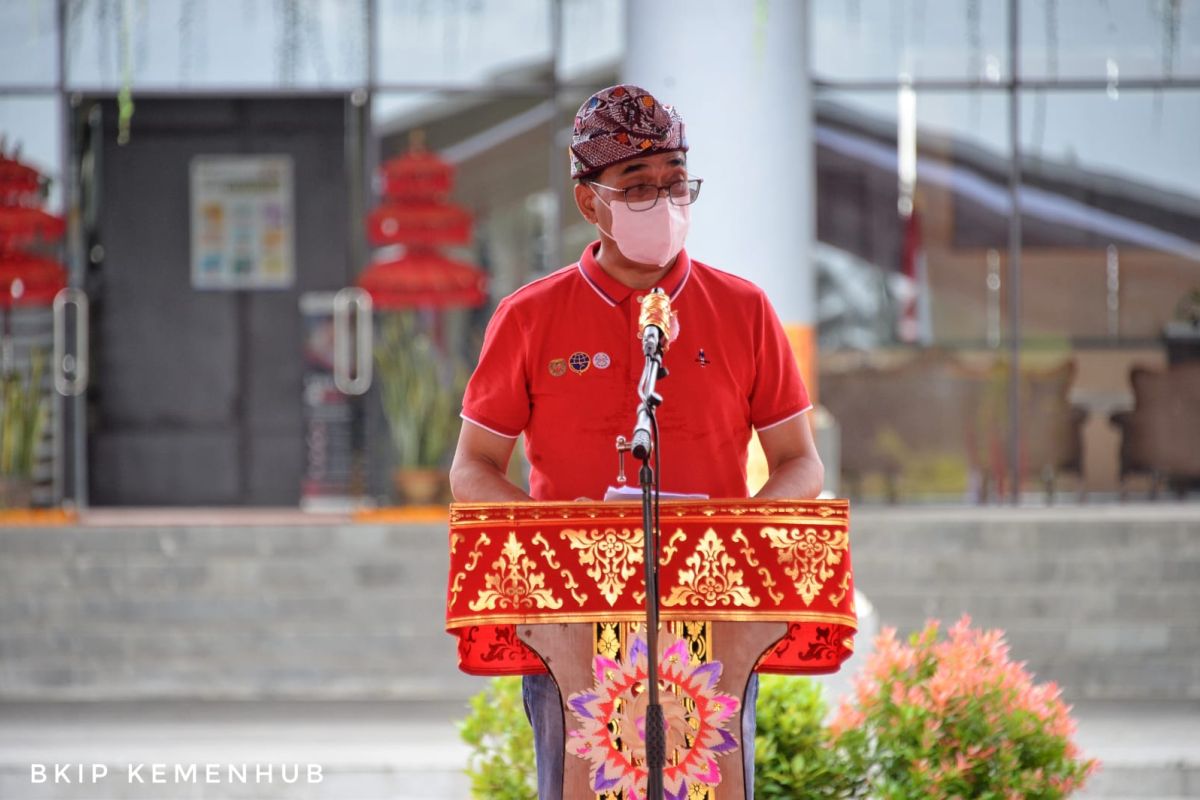 Menhub resmikan gedung baru Politeknik Transportasi Darat Bali