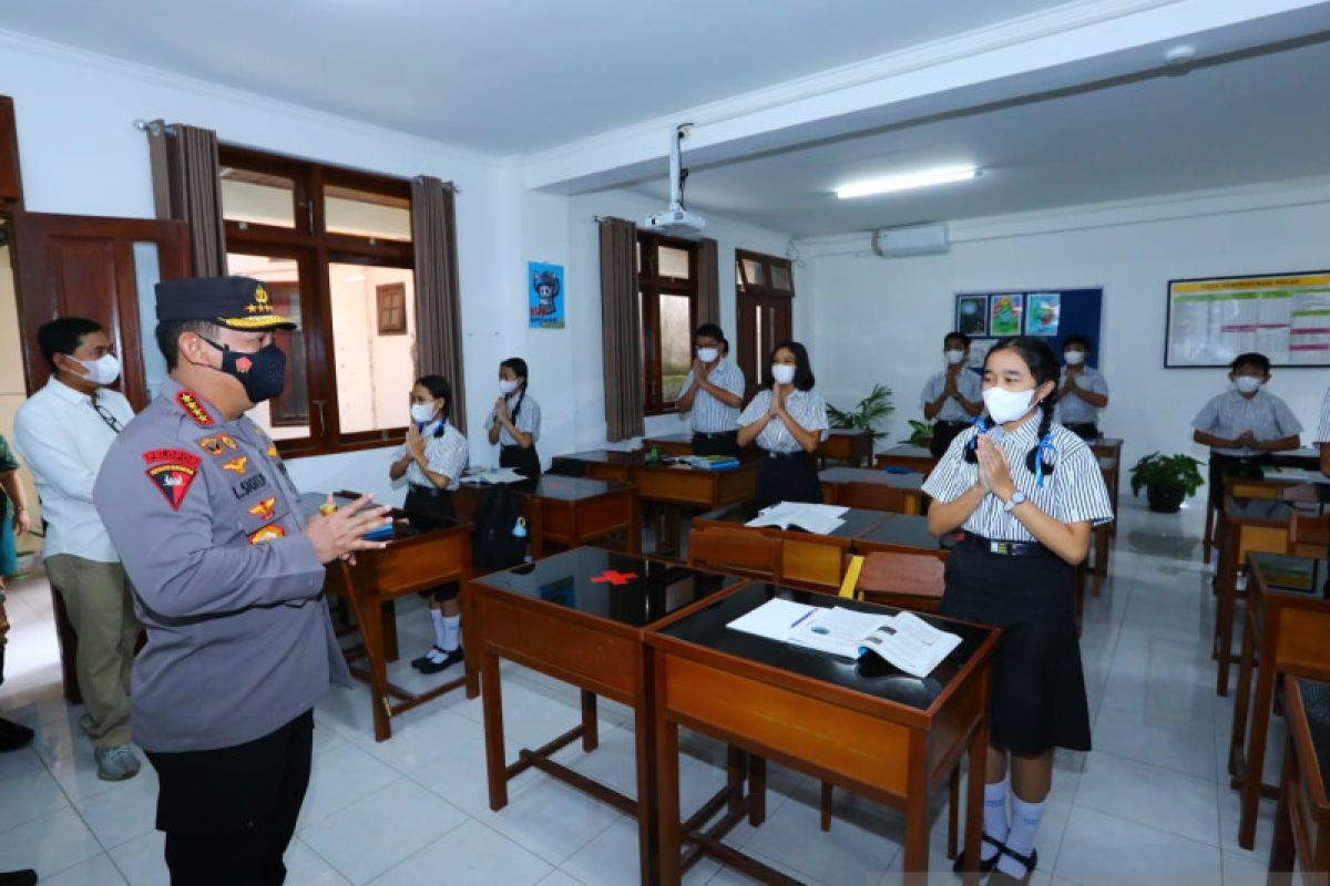 Kapolri mengingatkan pelajar jadikan PTM penyemangat gapai cita-cita