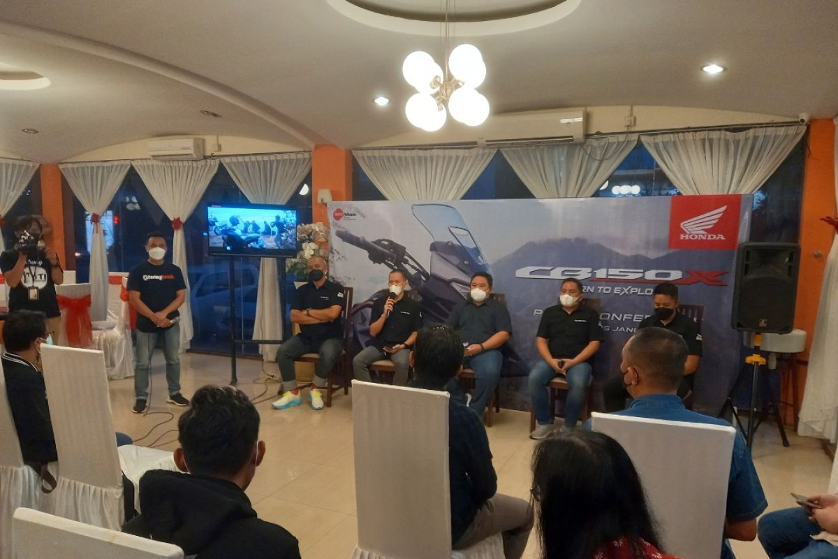 New CB150X dipasarkan di Sulut Rp34,27 juta