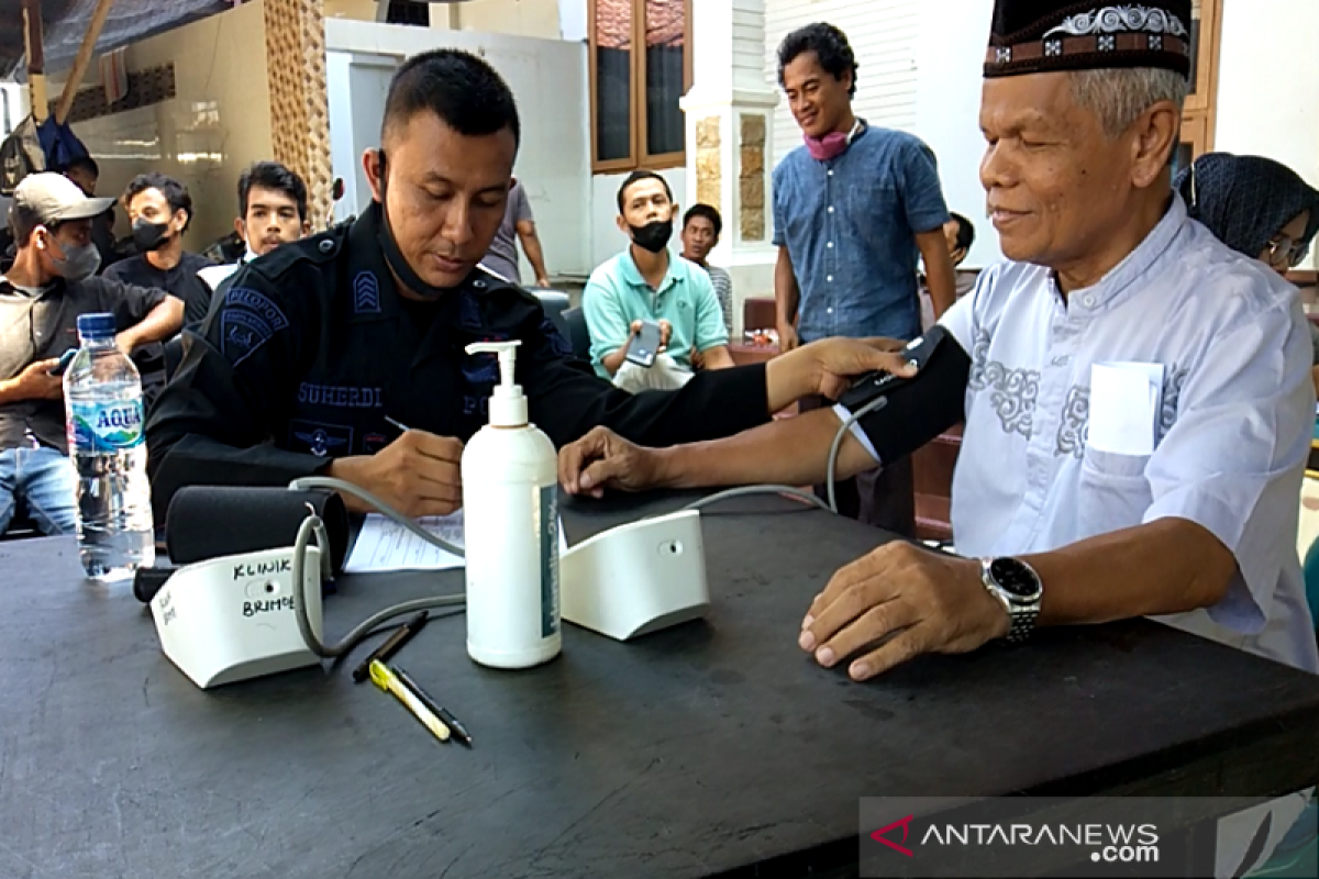 Brimob Polda Aceh - LDII gelar vaksinasi COVID-19