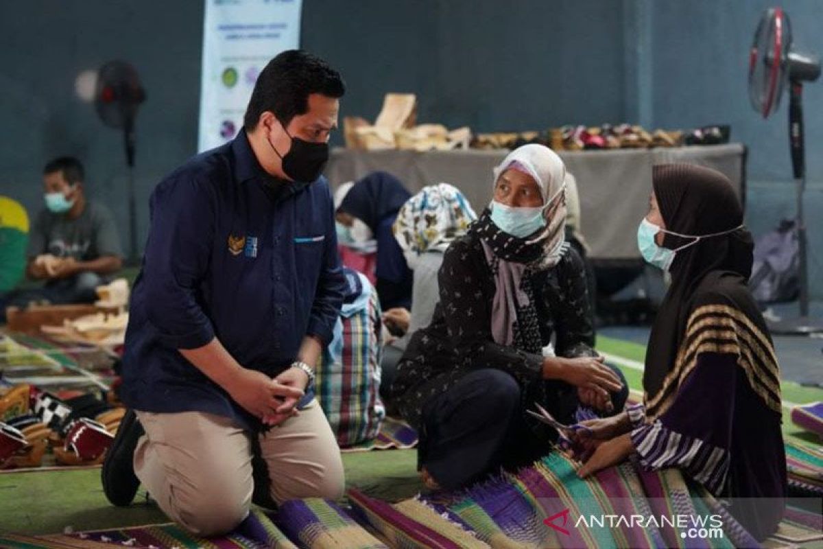 Menteri Erick: Pengembangan UMKM nantinya lewat pembiayaan dan investasi