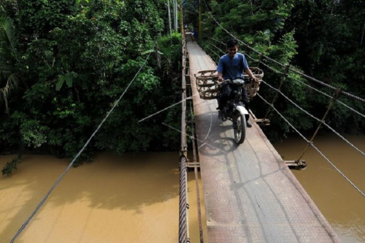 Pembangunan jembatan gantung tahun 2022