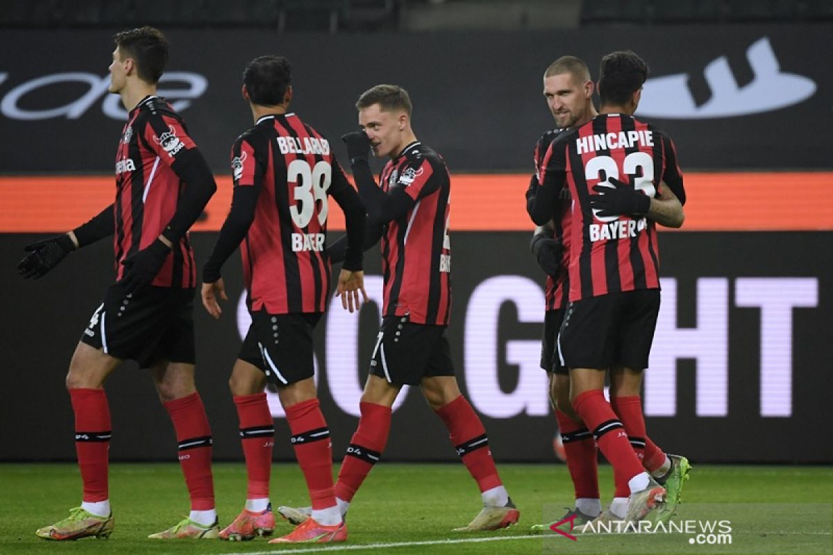 Liga Jerman - Leverkusen taklukkan Gladbach 2-1 demi kembali ke jalur kemenangan