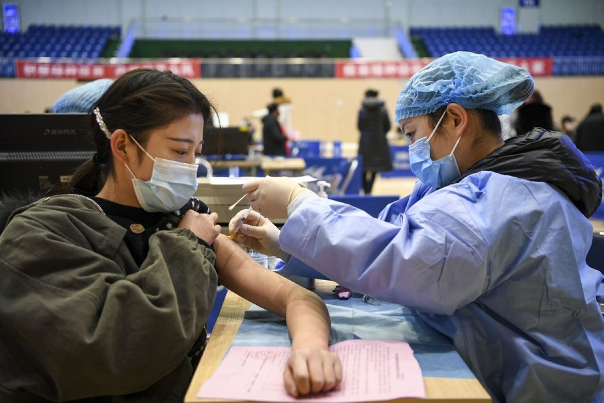 Hampir 90 persen warga China telah disuntik vaksin COVID-19