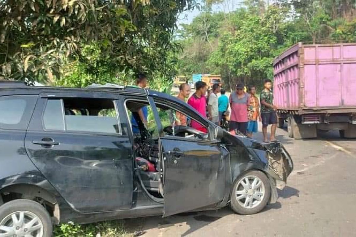 Kecelakaan maut libatkan truk dan minibus di jalur Bulian-Tembesi Batanghari