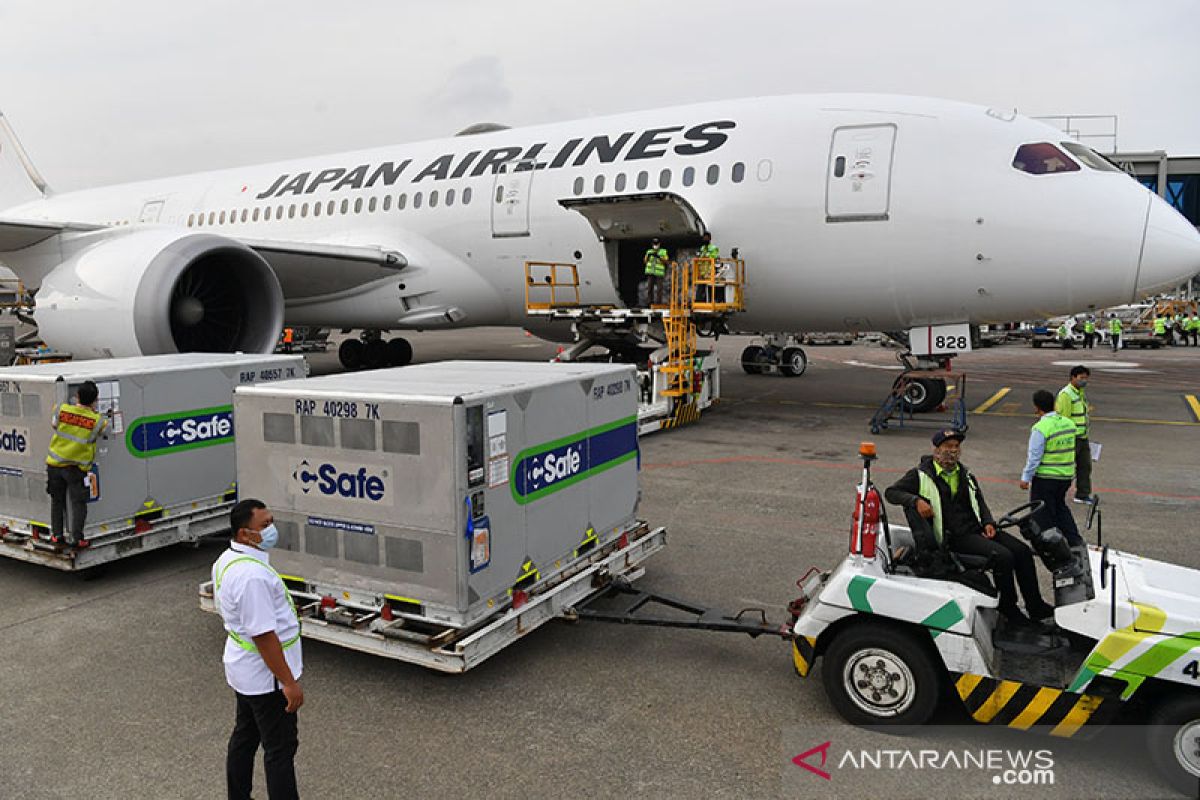 Indonesia kembali terima dukungan vaksin COVID-19 dari Jepang