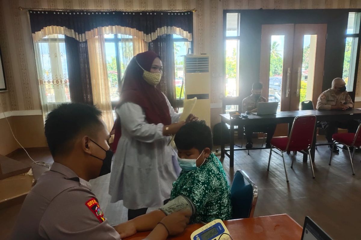 Realisasi vaksinasi anak 6-11 tahun di Belitung capai 54,82 persen