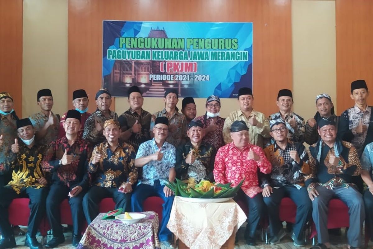 Pengurus paguyuban keluarga Jawa Merangin dikukuhkan