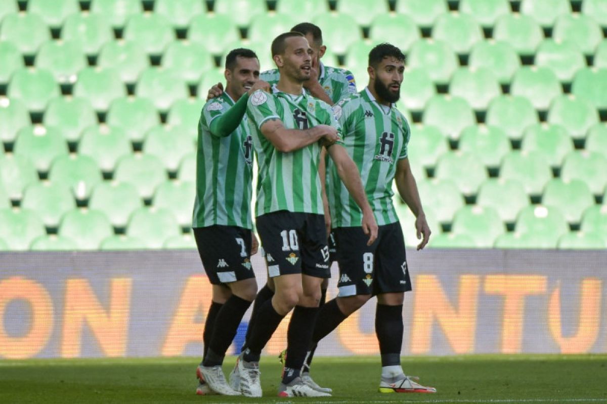 Real Betis ke perempatfinal Copa Del Rey usai tundukkan Sevilla 2-1