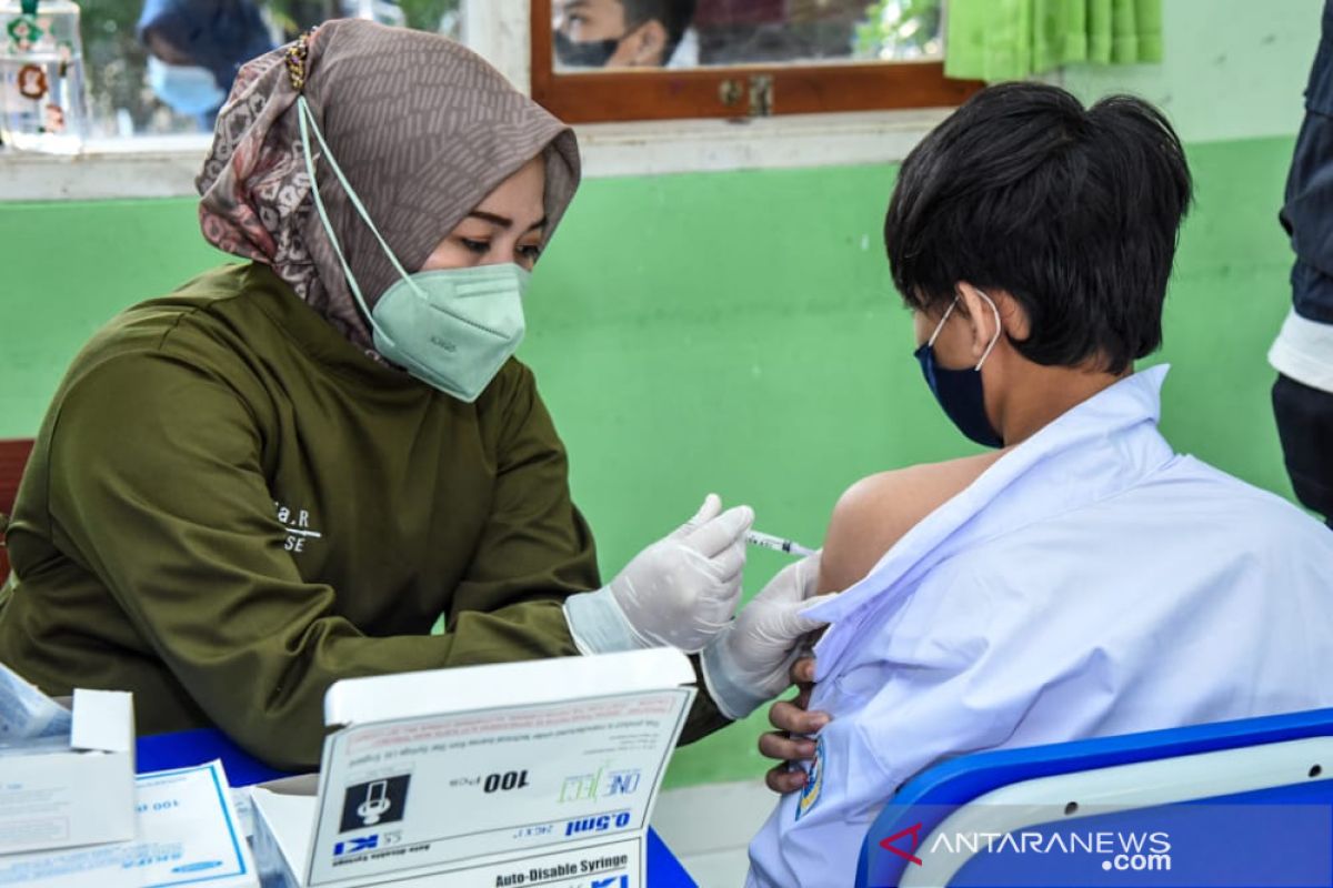 Vaksinasi anak di Karawang capai 73 persen
