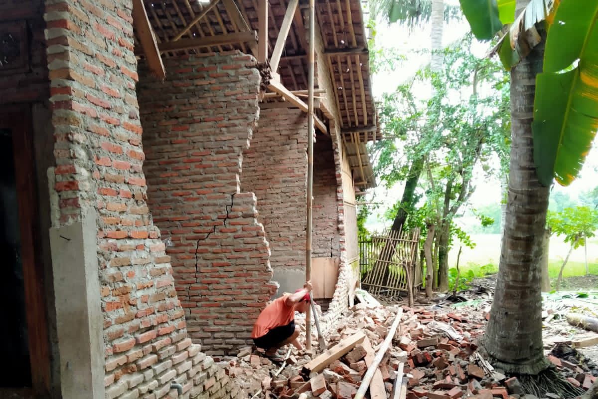 BPBD Kabupaten Tangerang catat tiga rumah rusak dampak gempa magnitudo 6,6
