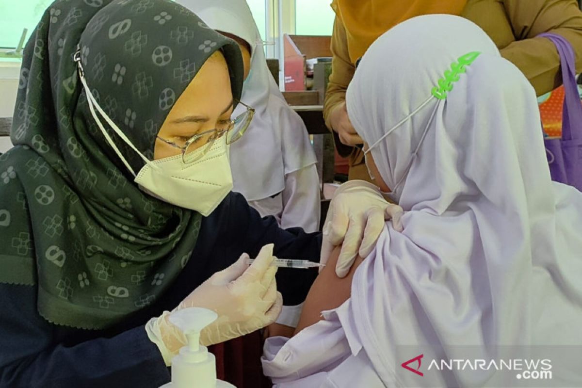 Pemerintah Kabupaten Bangka Tengah gelar vaksinasi anak secara serentak