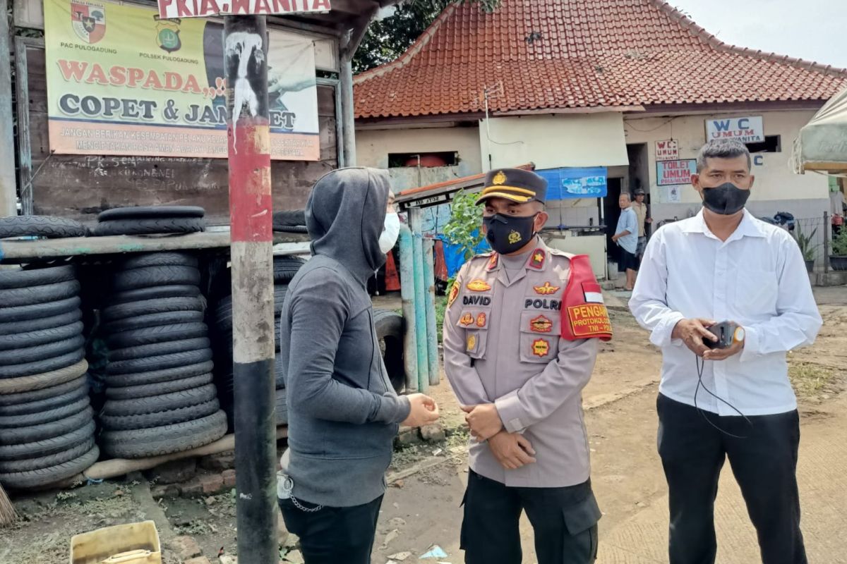 Polisi kantongi identitas copet di Terminal Pulogadung