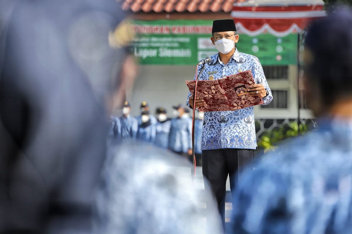 Pemkab Sleman terus menuntaskan target vaksinasi COVID-19