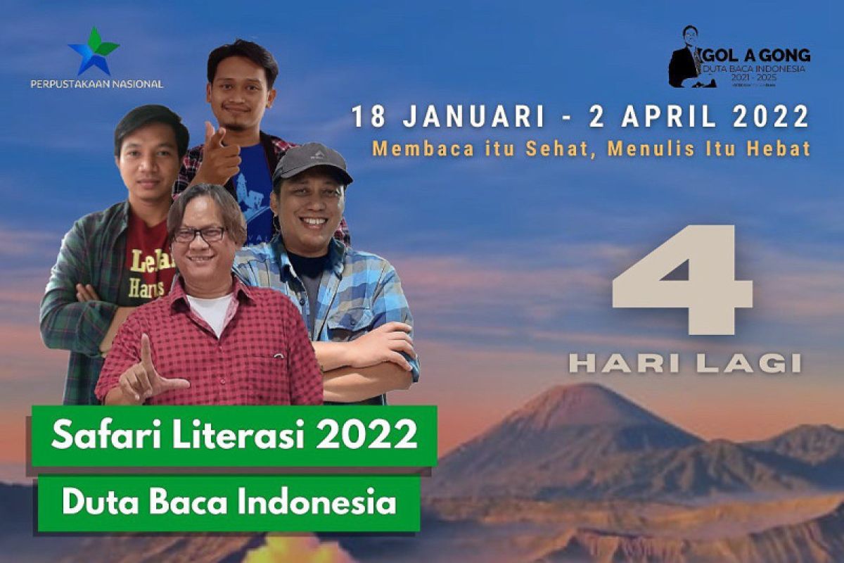 Literacy Safari to visit 33 Indonesian cities