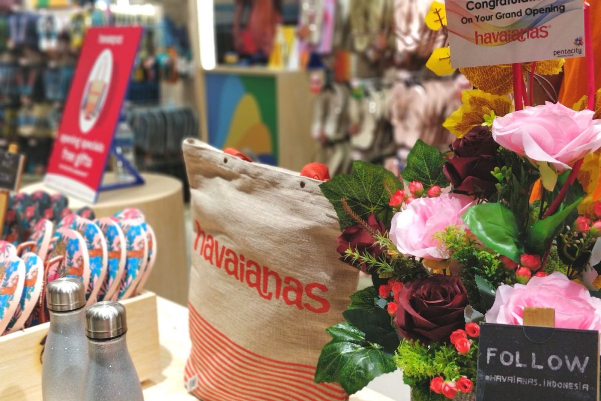 Havaianas hadir di Balikpapan, jadi gerai ke-50 di Indonesia