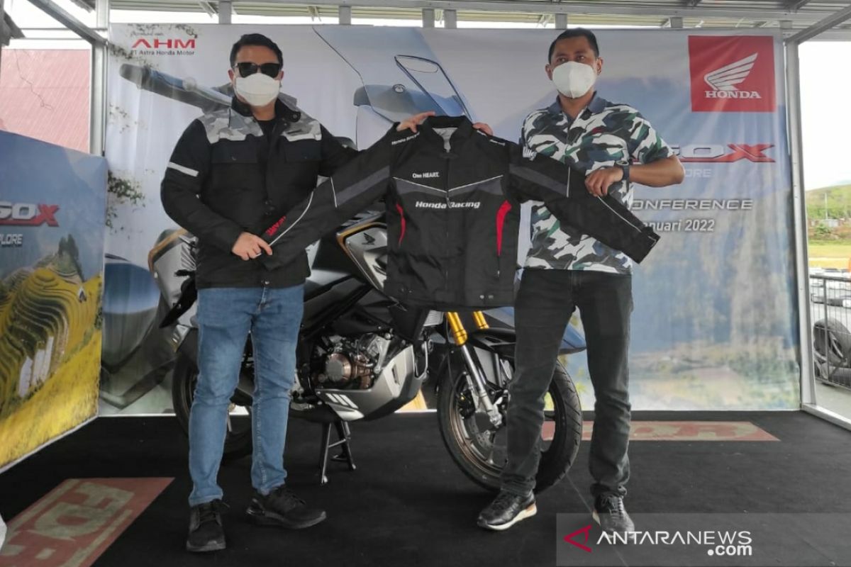 Motor sport adventure touring Honda New CB150X mulai jajal jalanan Sulteng