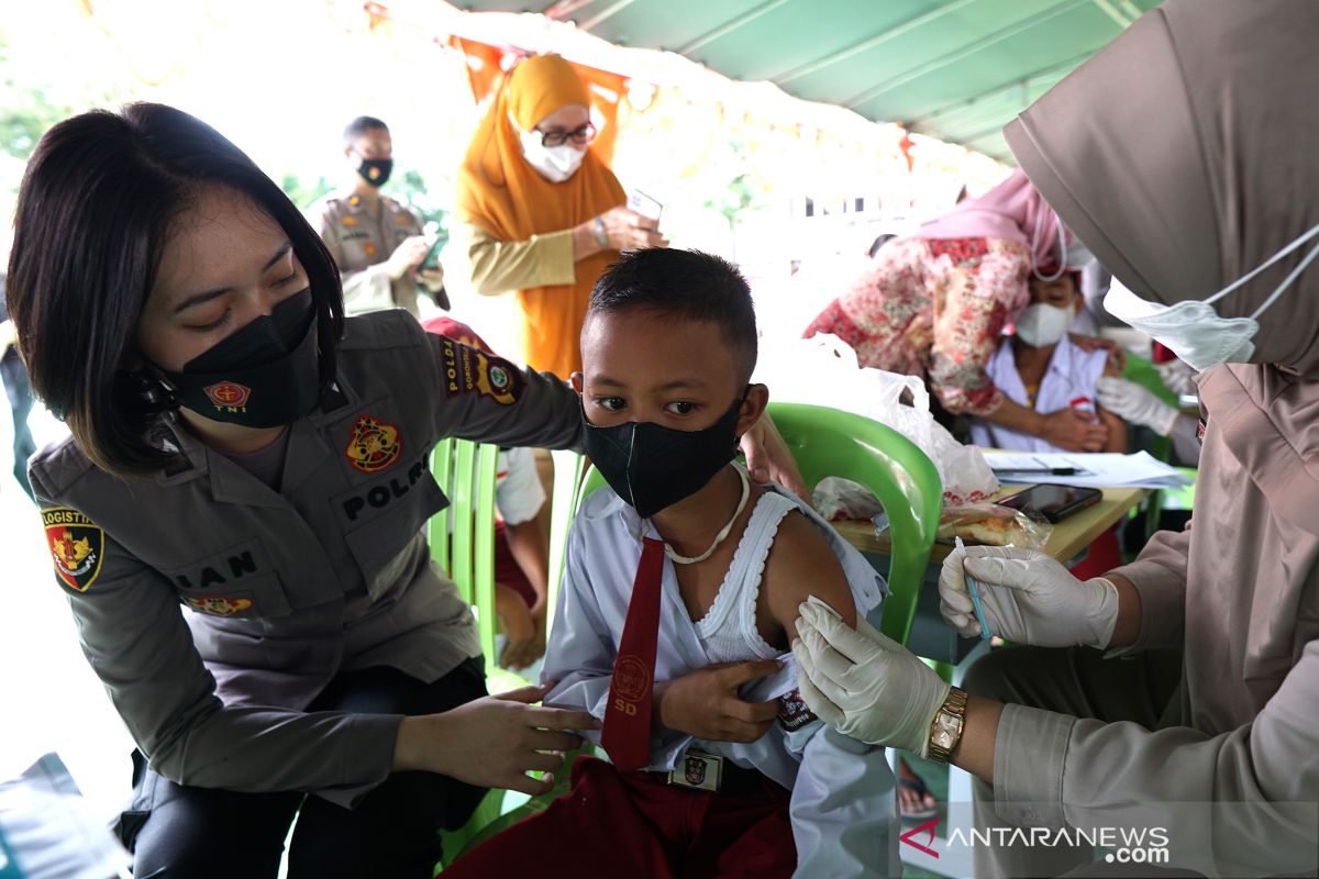 Polres Gorontalo target 3.000 anak ikuti vaksinasi COVID-19