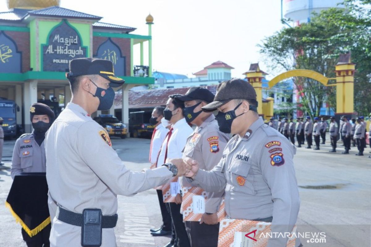 Personil Polres kembali mendapatkan reward