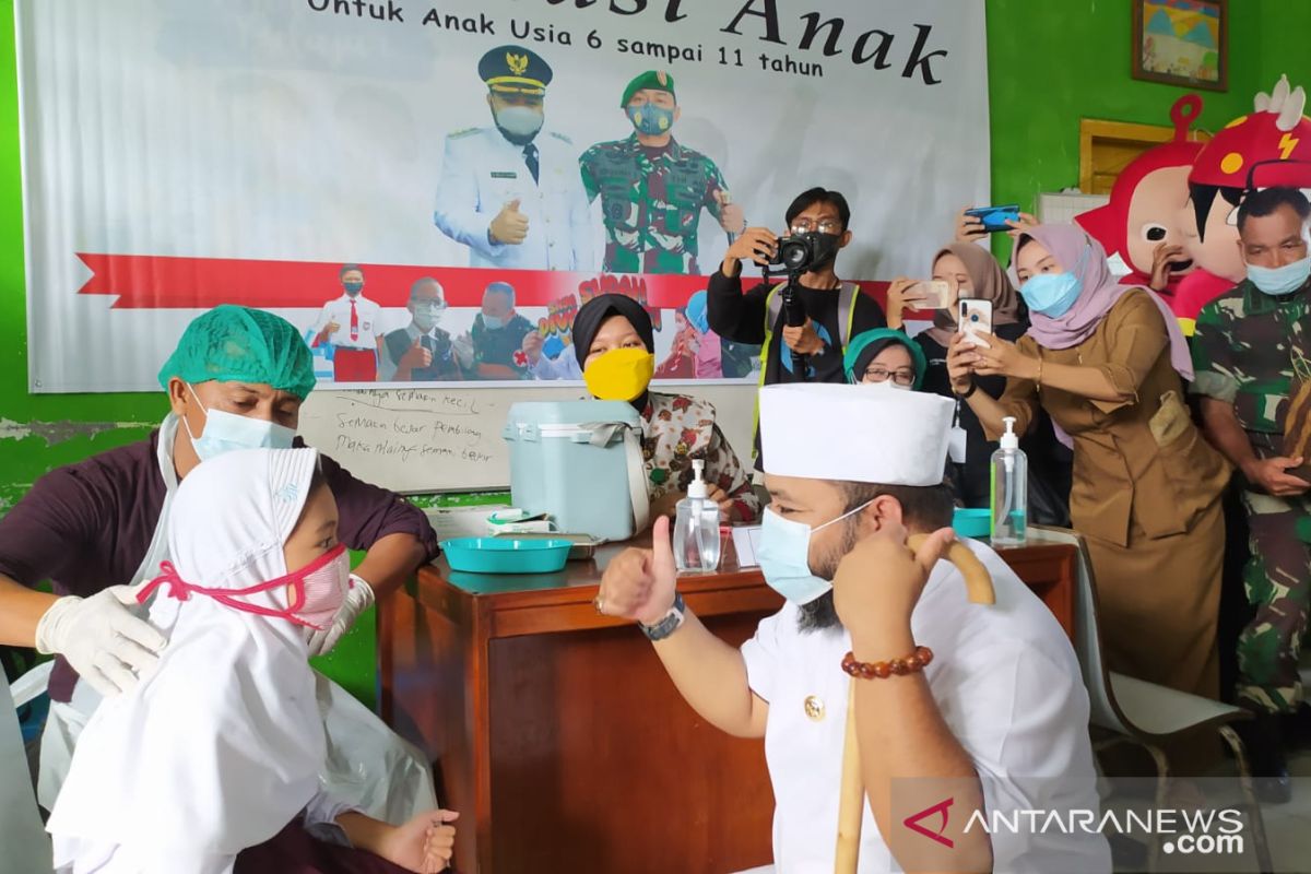 Kota Bengkulu mulai gelar vaksinasi anak usia 6-11 tahun
